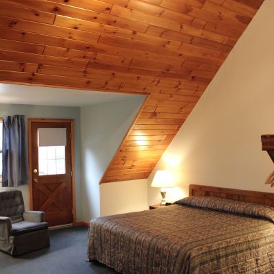 Deluxe Log Room with 1 King Bed and Balcony Nootka Lodge Promo Code