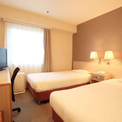 標準雙床房，帶浴室，禁菸 微笑飯店-下關優惠