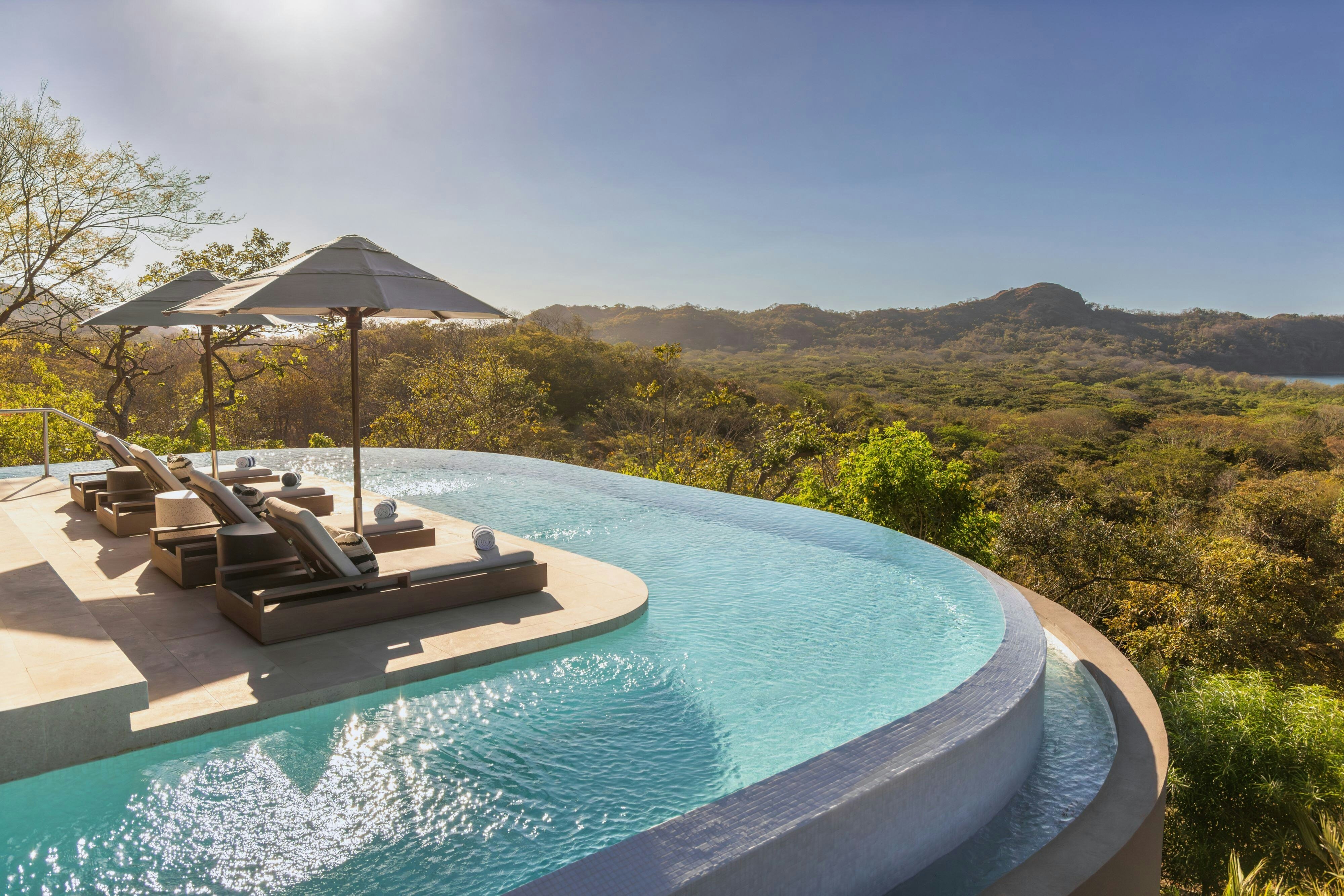 三床房公寓， 海景， 私人泳池