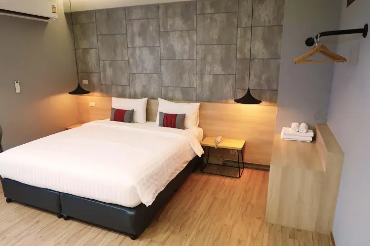 ห้องสวีทสองห้องนอนพร้อมวิวเมือง