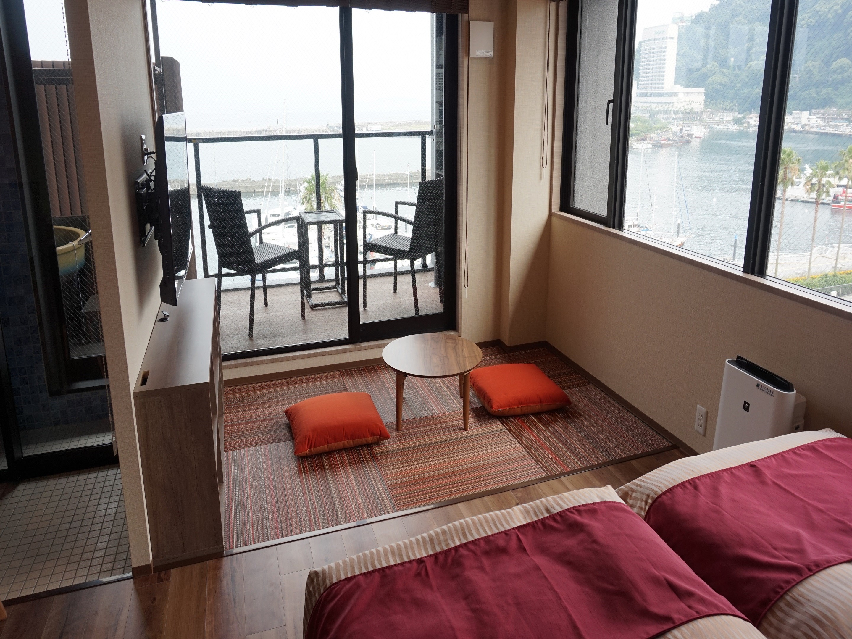 LiVEMAX RESORT ATAMI SEA FRONT【海洋套房日西合璧房】21㎡+私人露台8㎡信乐烧露天浴池 禁烟