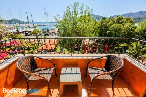 带海景的双人房