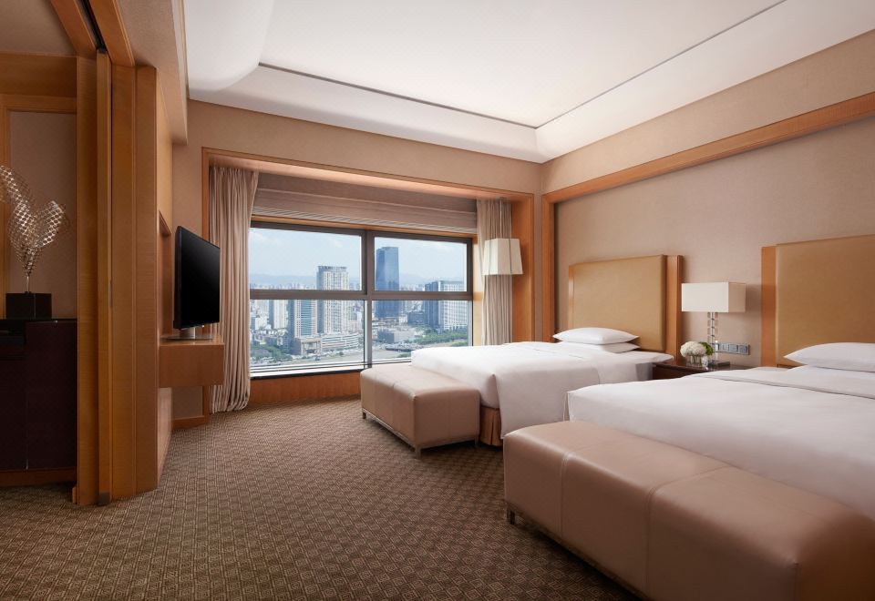 萬豪江景雙床套房