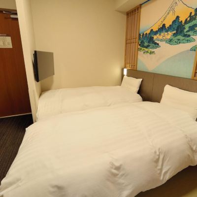 日式好萊塢雙床房 東京秋葉原多美迎溫泉飯店（多美迎・御宿野乃 飯店集團）優惠
