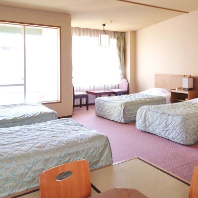 セミ西洋風ルーム4ベッドタイプ禁煙 ホテル鹿の湯 クーポン