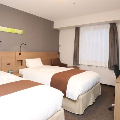 スタンダード ツインルーム 禁煙 スマイルホテルプレミアム札幌すすきの クーポン