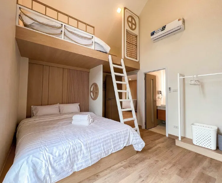 บ้านพักส่วนตัว 2 ห้องนอน