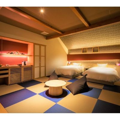 和洋折衷スタイルCタイプルーム(露天風呂) ふたりとわに　縁（えん） クーポン