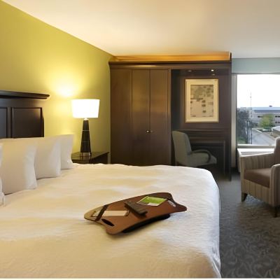 King Room - Non-Smoking Hampton Inn Evansville Promo Code