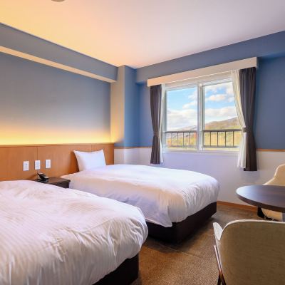 Mountain View Twin [Renovated In March 2024] [Twin Room] [Non-Smoking] [Mountain View] 虎杖浜温泉ホテル クーポン