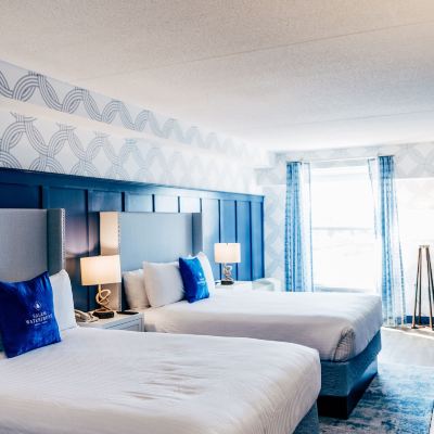 Deluxe Room, 2 Queen Beds, Refrigerator&Microwave Salem Waterfront Hotel & Suites Promo Code