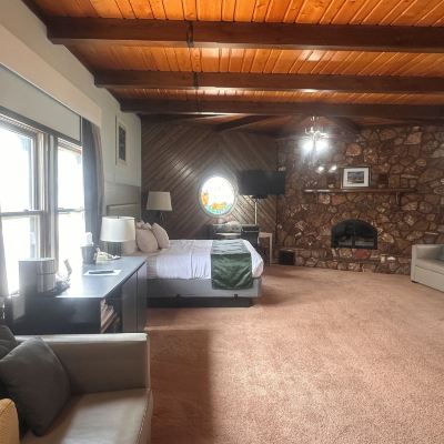 Suite, Multiple Beds, Fireplace (King Fireplace Suite) Pictured Rocks Inn and Suites Promo Code
