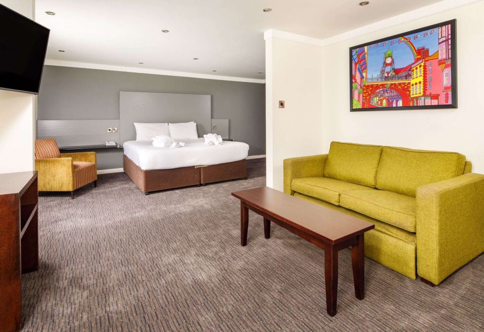 高级双人床套房