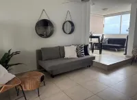 Studio with marvelous view in San Juan, PR-beachfront at Condado, AC, WiFi, Pool