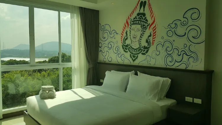 ห้องจูเนียร์สตูดิโอสวีท, เตียงคิงไซส์ 1 เตียง, วิวสวน