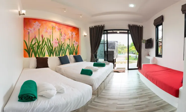 ห้องดีลักซ์ สำหรับสามท่าน