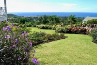 Charming Nevis Cottage with pool and ocean view on grounds of Hermitage Inn โรงแรมใน