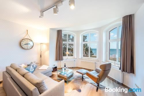 一楼带海景的一卧公寓