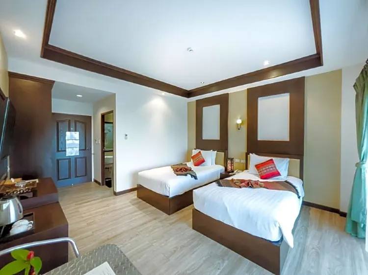 ห้องดีลักซ์ เตียงแฝด