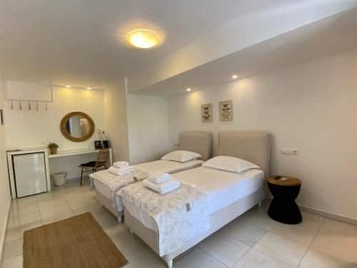 双人或双床房享有园景