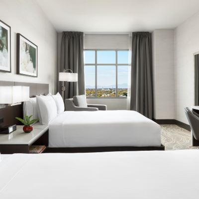 2 Queen Beds Room DoubleTree by Hilton Tucson Downtown Convention Center Promo Code