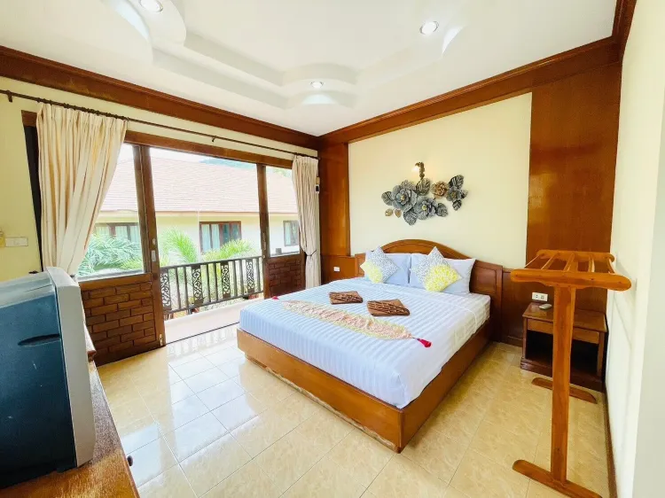ห้องบัดเจท เตียงใหญ่ 1 เตียง