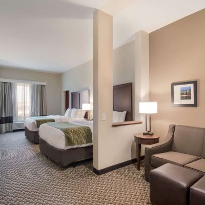 Suite, 2 Queen Beds, Accessible, Non Smoking Comfort Inn and Suites Promo Code