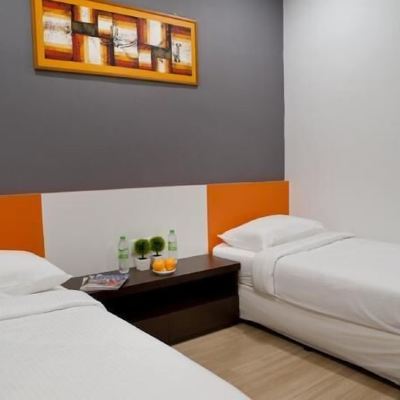 Bilik Twin (Berkongsi bilik) Kupon Big Orange Hotel Sungai Petani