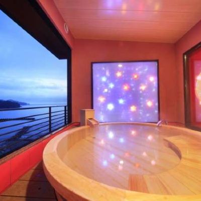 和風オーシャンビュールーム(浴室)(高層階) 今　ふたたびの　ときめきへ　　粋松亭 クーポン