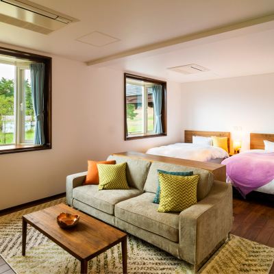 [Special Room] Spacious Twin With Shower Room [28.3 Square Meters] [Standard] [Twin Room] [Non-Smoking] [Mountain View] 沼尻高原ロッジ クーポン