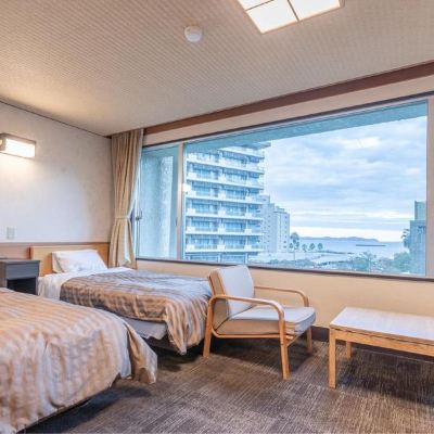 和風西洋風ツインルーム ホテル大野屋 クーポン