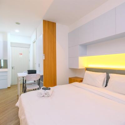 Guest Room Simply Studio Room at Grand Kamala Lagoon Apartment Promo Code