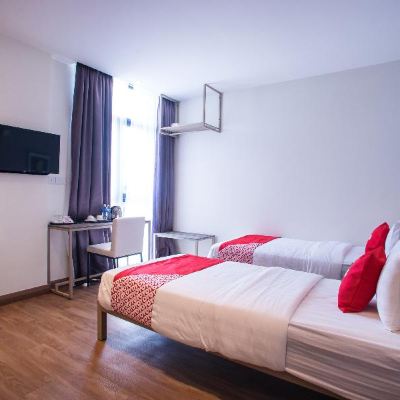 Standard Twin Room Kupon OYO 89576 Mokka Hotel