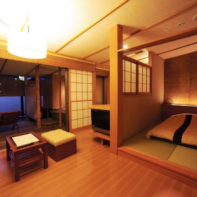 スタンダード　ツインルーム　露天風呂付 箱根湯本温泉　ホテル南風荘 クーポン