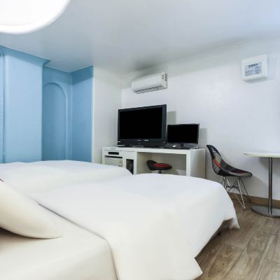 스탠다드룸 침대 2개 (주차 공간 없음) 누누 호텔 종로 쿠폰