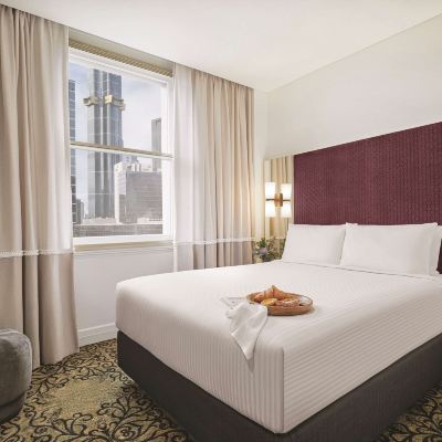 亞拉河景商務大床房 墨爾本龍都酒店優惠