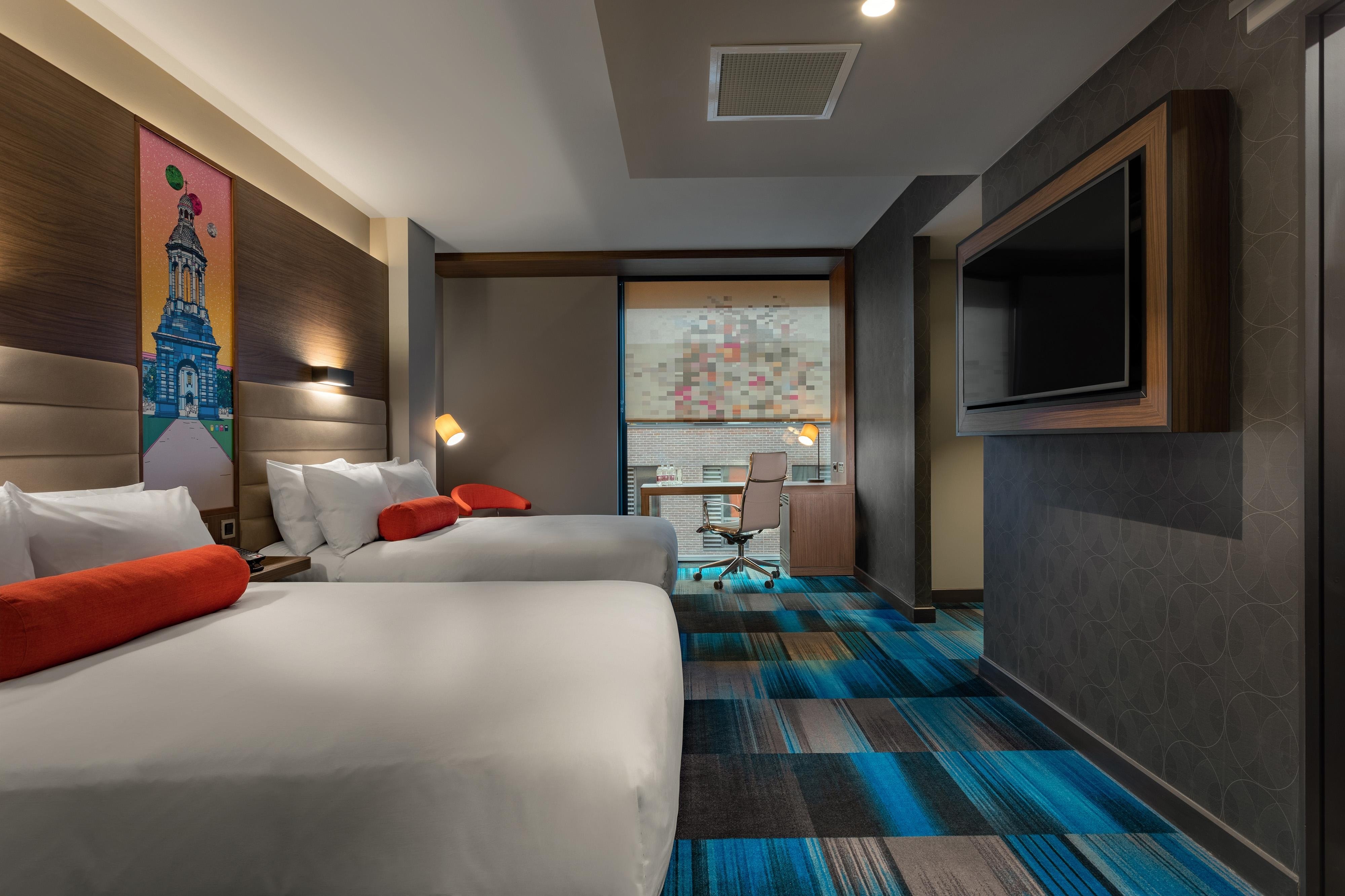 都市两张双人床房