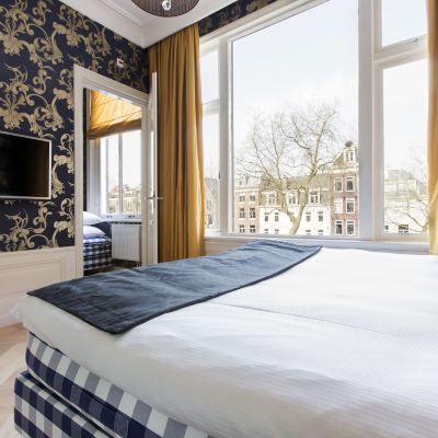 Deluxe Quadruple Room with Canal View Amsterdam Canal Hotel Promo Code