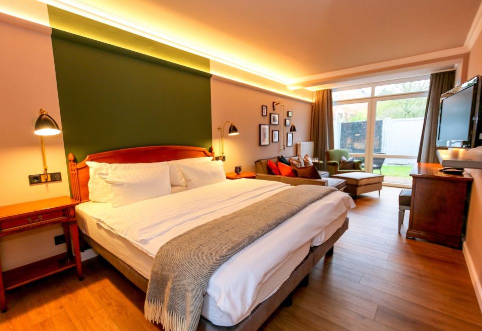 天井舒适双人间