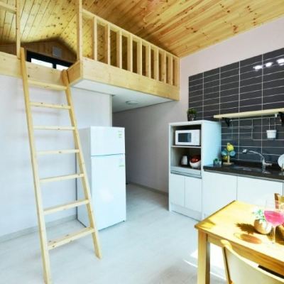 Building A Room 201 (Duplex Type Bed Room) 제천 더파인힐펜션 쿠폰