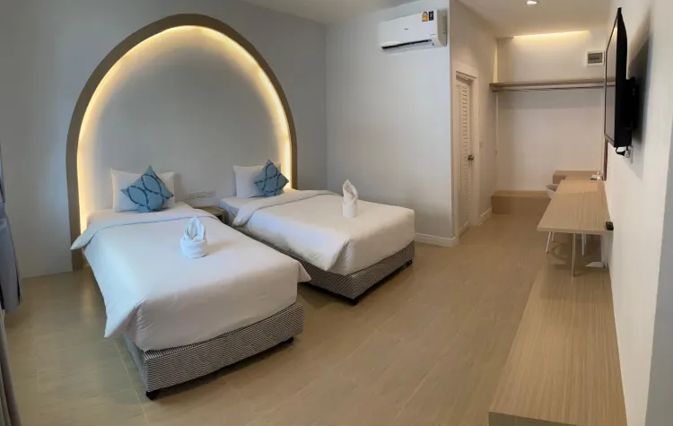 ตึก E: ห้องเตียงคู่