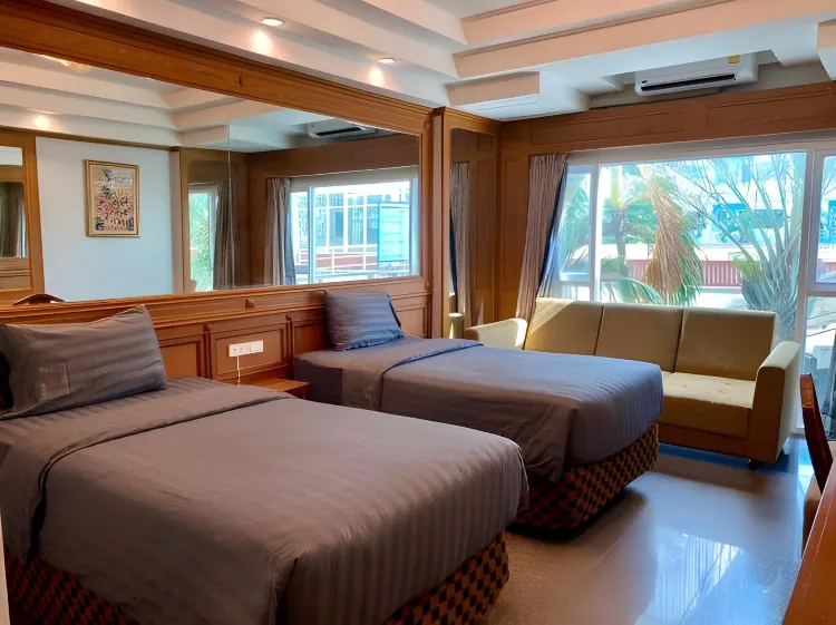 ห้องดีลักซ์พร้อมวิวทิวทัศน์(เตียงคิงไซส์)