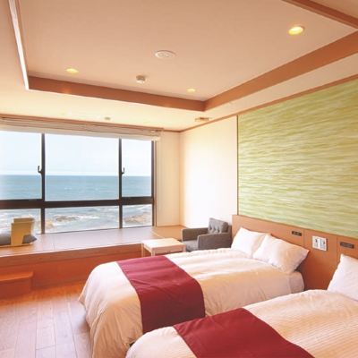 高級海景雙床房 大洗飯店別館 魚來庵優惠
