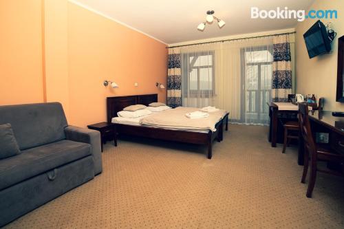 豪华双人床房（带加床）