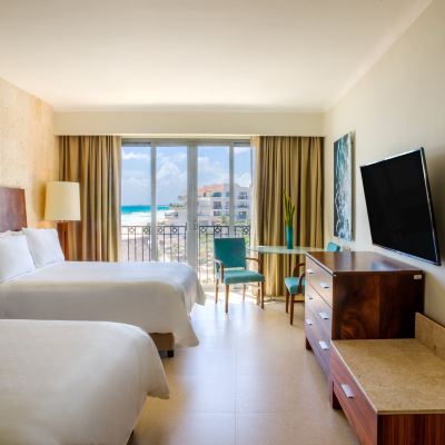 Premium Two Double Room with Ocean View Non smoking