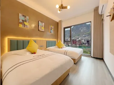 Zhenyuan Liyuan Apartment Duplex Suite 1 Set Taohuayuan 1 Set (Zhou Street No. 1) Hoteles en 