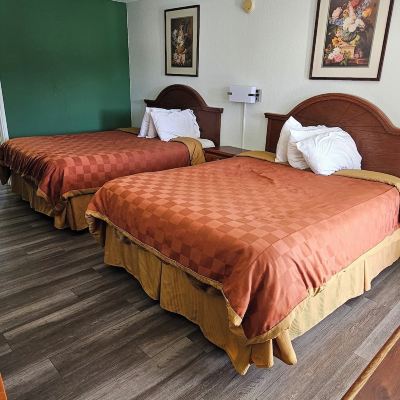 Standard Room, 2 Queen Beds, Smoking American Best Value Inn Promo Code