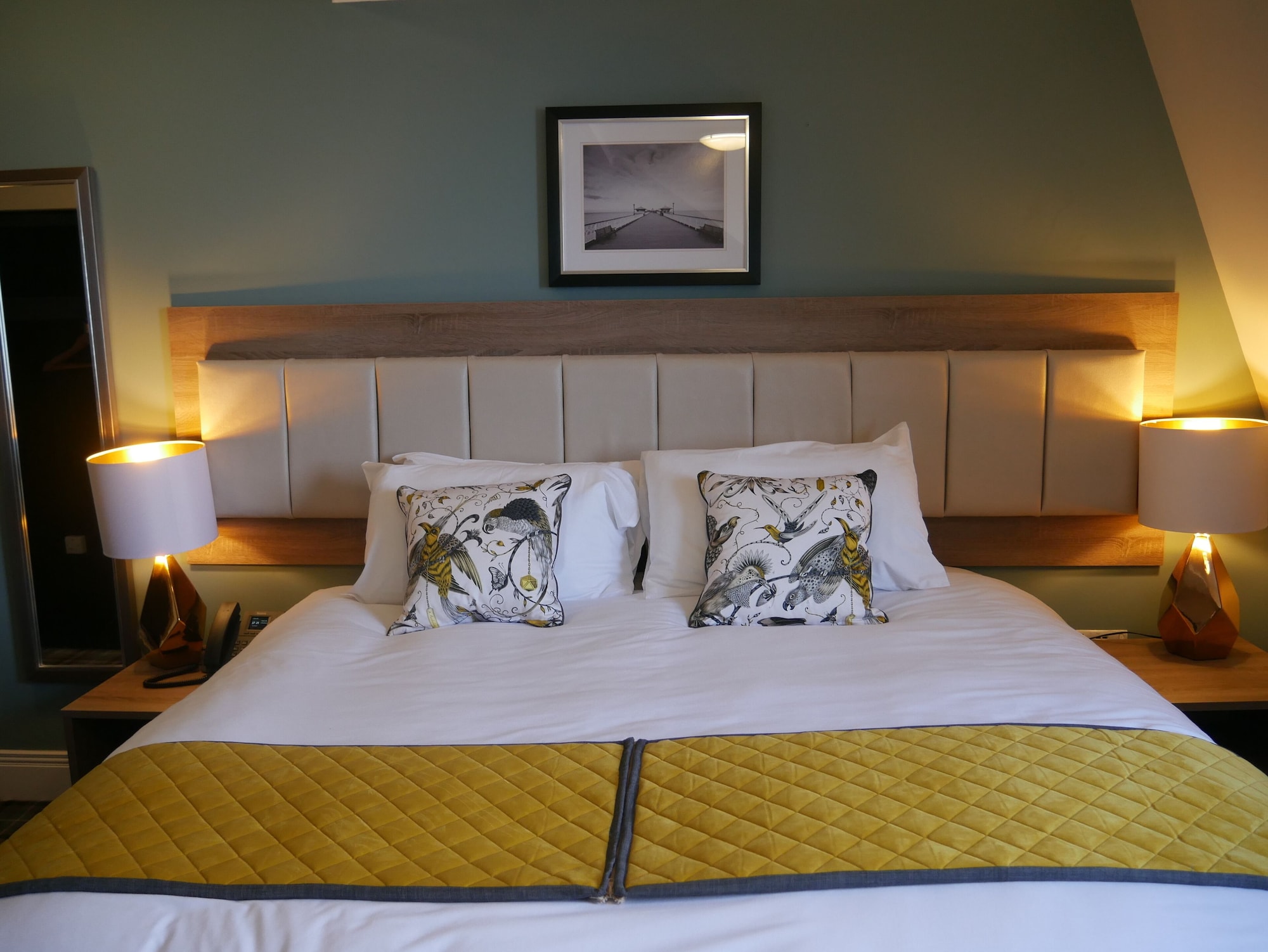 俱乐部双人房或双床房， 1 张双人床， 海景， 临海