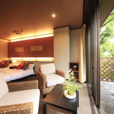 スーペリアツインルーム(専用バスルーム) ゆとりろ庵 クーポン