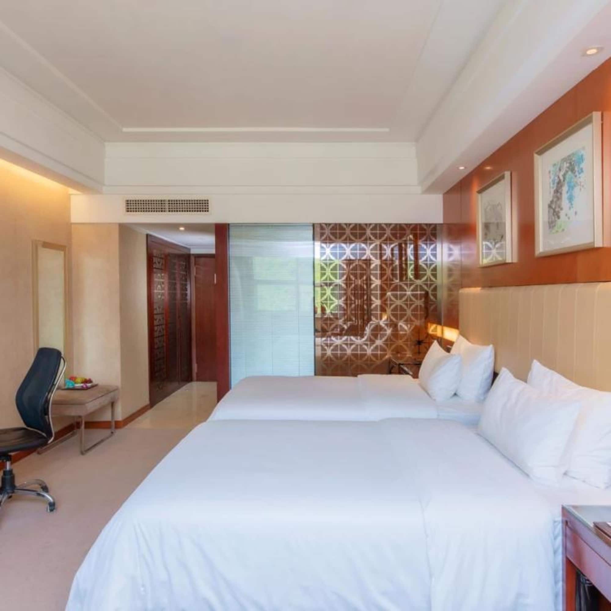 行政雙床房（輕奢舒適+高層景觀+靜謐好眠）